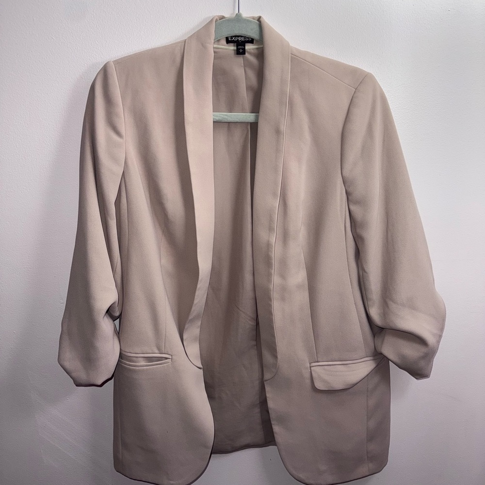 Express Light Pink Blazer